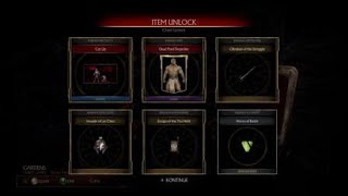 Mortal Kombat 11 - Krypt - Baraka Items - Shao Kahn Chest 250 Hearts - Gardens