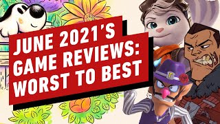 June 2021's Best and Worst Reviewed Games - Reviews in Review