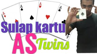 Sulap kartu | as twin atau kartu as kembar - crs magic