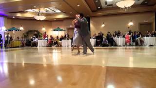 Inja Vojnovic and Jay Abling perform at the Tucson Tango Festival 4/9/16