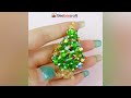 how to make glass beaded christmas tree