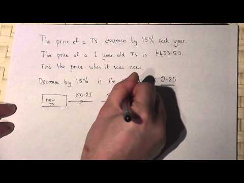 Reverse Percentages : how to find an original amount Reverse Percentages : how to find an original amount