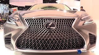 2023 Lexus LS500 F Sport 3.4L V6 Luxury Sedan - Exterior Interior Walkaround - 2022 LA Auto Show