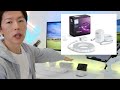 【開封・設定】philips hue pcライトリボンでpcモニターが超カッコいい！ゲームや動画とsyncして没入感アップ！