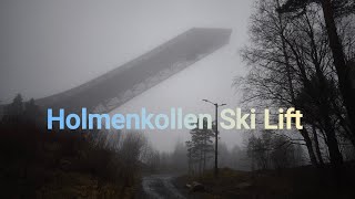 Ski Jump Lift - Holmenkollen - Going Down