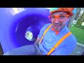 Learning With Blippi At An Outdoor Playground  Educational Videos For Kids