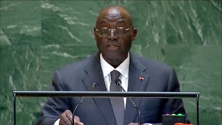 Ivory Coast Vice President Koné addresses 79th UN General Assembly