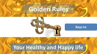 હેમોરહોઇડ, પાઇલ્સ હરસ અથવા बवासीर:  Follow the Golden Rules