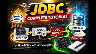 💻 Learn JDBC Step by Step | Java Database Connectivity Explained