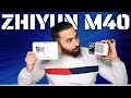 Zhiyun M40 Portable video light unboxing and review | Born creator