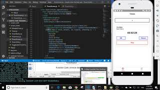 React Native coding essentials demo with a time-tracking app