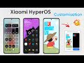 Xiaomi HyperOS Customisation Used Xiaomi HyperOS Themes ✨ Create A Attractive Loocking 🔥