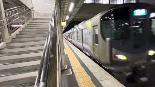 きのくに線225系5100番台普通御坊行き　　和歌山発車！