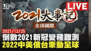 「2021大事記」倒數2021新冠變種難測 2022中美俄台牽動全球