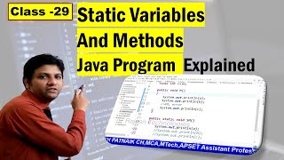Java 25 Static Variables and Methods