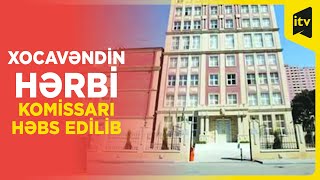 Səfərbərlik və Hərbi Xidmətə Çağırış üzrə Dövlət Xidmətinin mayoru həbs edildi