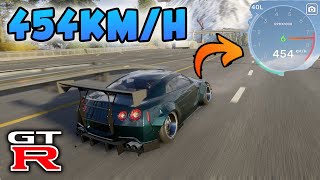 CarX Street | Nissan GT-R R35 35R (454KM/H) 🔥 Speed Tuning and Gearbox | Android/IOS | V 0.8.1