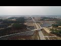 4k railway drone video gyeonggang line yeoju korea 여주 경강선과 중부내륙고속도로 드론 영상 2018