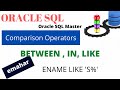 Comparison Operators|Oracle SQL