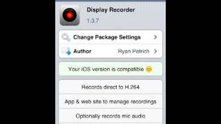 How to Get DisplayRecorder on Ios 6.0.1 on Cydia FREE !!