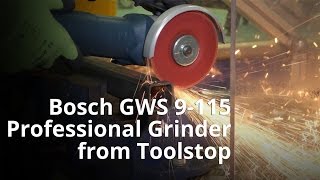 Bosch GWS 9-115 Professional Grinder - from Toolstop