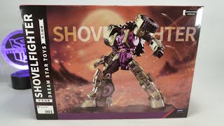 Unboxing: Dream Star Toys DST02-001 Shovel Fighter