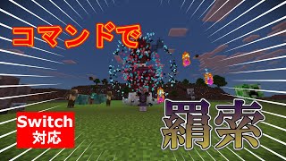 【マイクラ】1000年前の術師！？コマンドボスの「羂索」をコマンドで完全再現！【スイッチ対応/統合版】