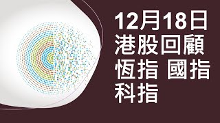 12月18日港股回顧 恆指 國指 科指   HD 720p