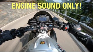 Giovo Pass - Aprilia Tuono V4 Factory BRUTAL Sound - 100% Stock [RAW Onboard]