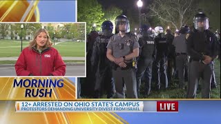 Over a dozen students arrested on Ohio State's campus