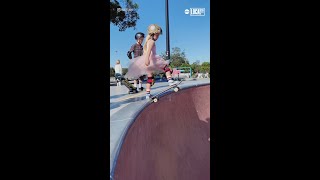 Six-year-old girl is a skateboarding prodigy