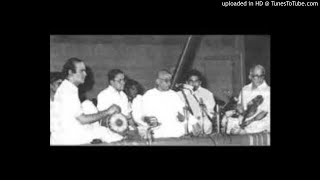 Shri. Semmangudi Srinivasa Iyer - Vocal - VOL II - Navarathri Mandapam -1977