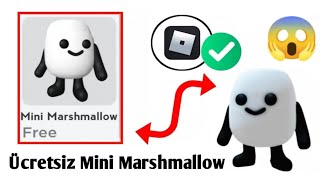 Yaşasın😱! Roblox'ta (2025) Ücretsiz Mini Marshmallow Nasıl Elde Edilir Roblox'ta Ücretsiz Ürünler