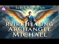 Powerful Reiki Healing by Archangel Michael 🩵 Guided Sleep Meditation (432Hz, Binaural Beats)