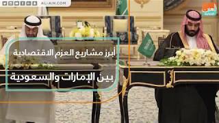 أبرز مشاريع العزم الاقتصادية  بين الإمارات والسعودية
