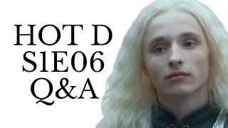 House of the Dragon S1E06 live Q&A discussion