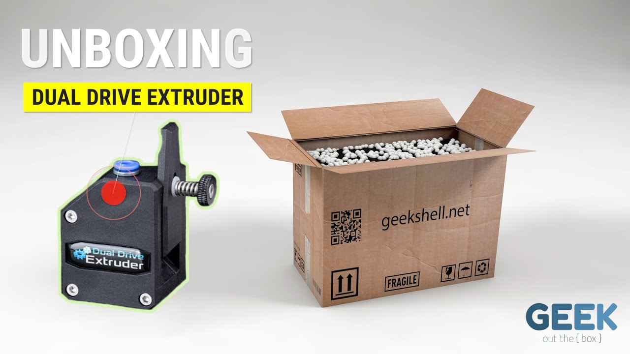 Unboxing Dual Drive Extruder Trianglelab Youtube