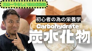 【炭水化物/栄養学】初心者が知るべき栄養学のおはなし～炭水化物編～【糖質/食物繊維】