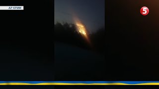 💥Вибухає у ЄВПАТОРІЇ 🔥 Все в ДИМУ 💥 Бавовна в КРИМУ