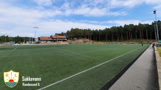 Sukkevann in eastern Kristiansund | Stadium of Randesund IL