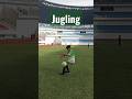 belajar juggling bola ⚽ #juggling #ball #like4like #subscribe  🙏