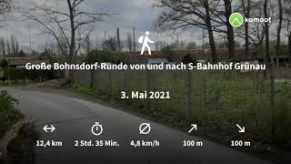 Wanderung Grünau - Bohnsdorf - Grünau (Komoot) #Blackbasti_wandert