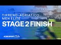 Sprint DOMINANCE on display | Stage 2 Finish Tirreno–Adriatico 2024 | Eurosport Cycling