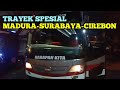 Bus AKAP Spesial|| Unit Akas 4 jurusan Madura-Cirebon dengan tarif AC Tarif Biasa