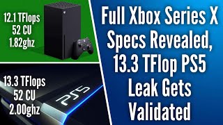 Xbox Series X Full Specs Revealed | 13.3 Tflop PS5 Looking More Likely Than Ever Before