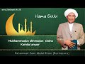 lirik hama qolbi sholawat paling menyentuh guru zaini sekumpul