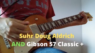 Gibson Les Paul Tribute 2021 - Suhr Doug Aldrich and Gibson 57 Classic + Test (High Gain)