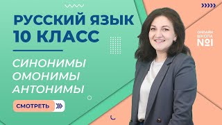 Видеоурок 6. Основные лексические нормы современного русского литературного языка. Русский язык