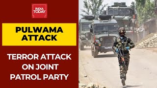 Terrorists Attack Joint Patrol Party Of CRPF And Police In Pulwama