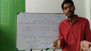 EDUCATIONAL PHILOSOPHY |  PREMISE - 6 | PART - 1 | ONE NIGHT STUDIES \u0026 ITS IMPLICATIONS ON STUDENTS.